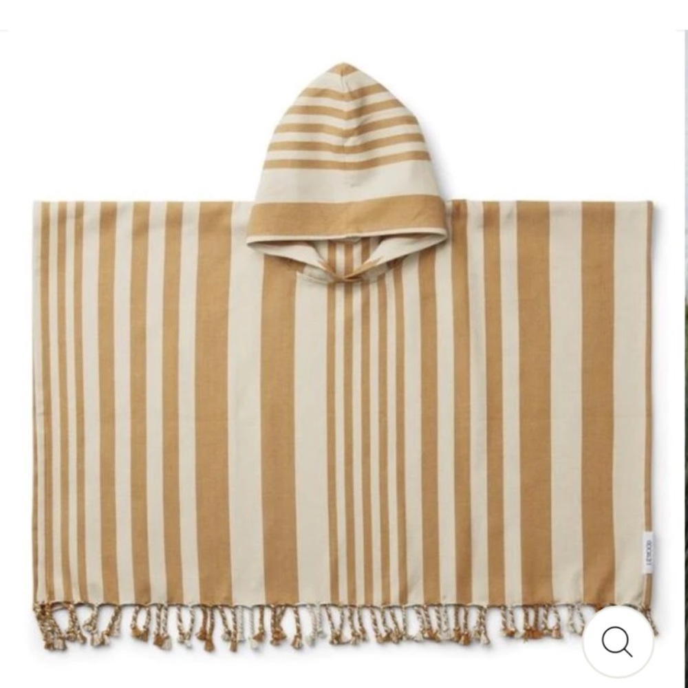 Liewood Striped Hooded Poncho for Kids (4-6T)